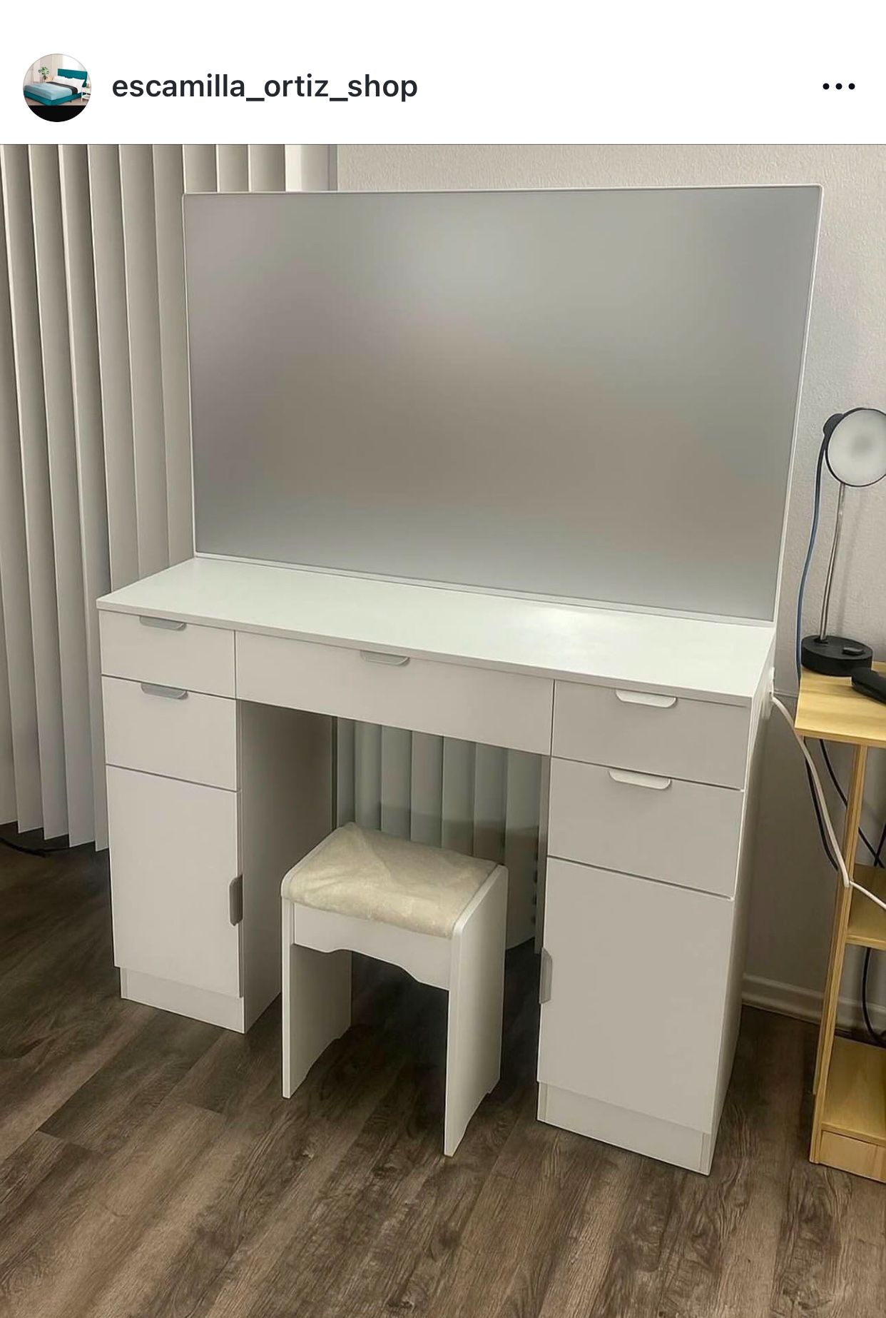 White Vanity