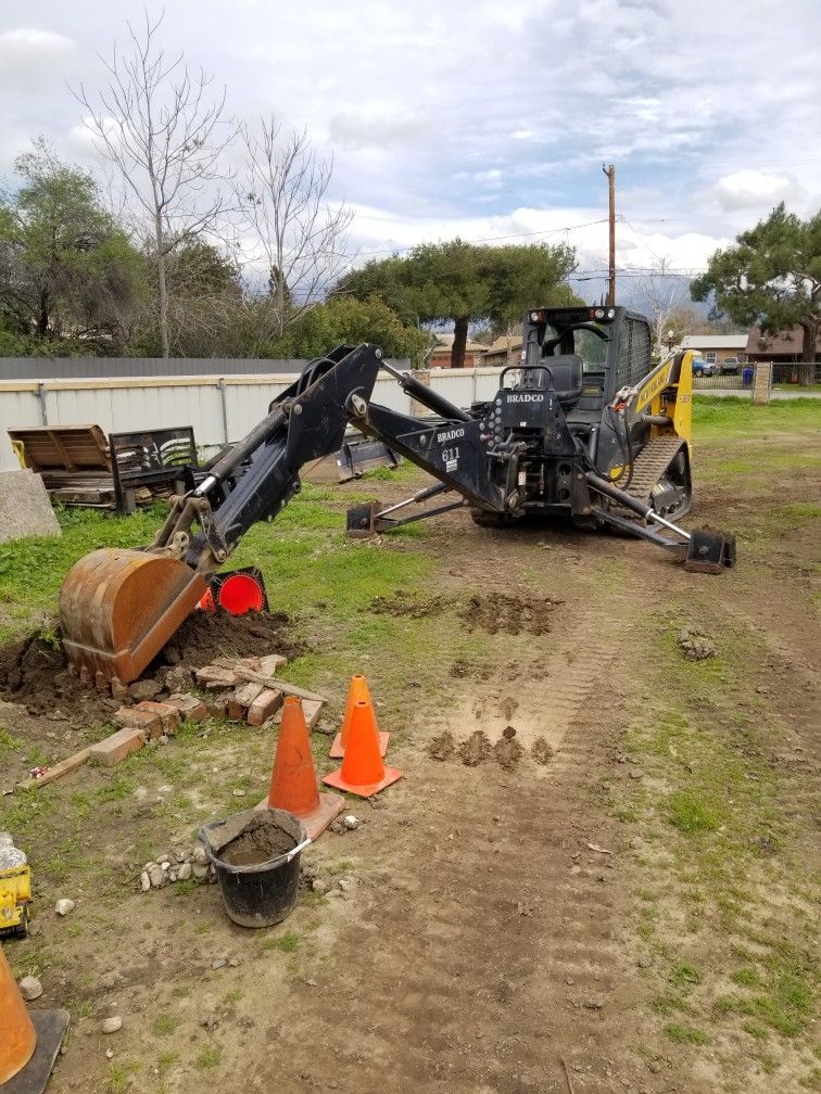 Skid Steer Backhoe 