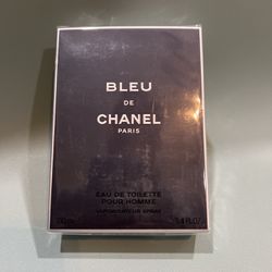 Brand New Men’s Chanel Bleu Cologne 3.4 Oz 100 Ml 