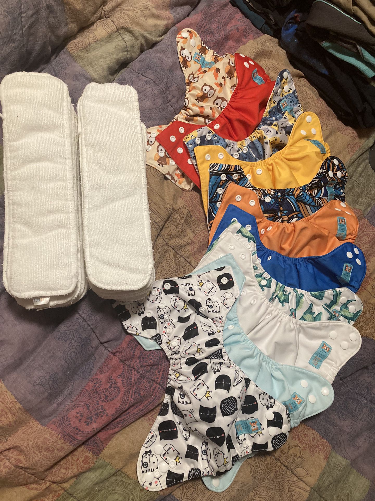 Alva Baby Newborn Cloth Diapers 