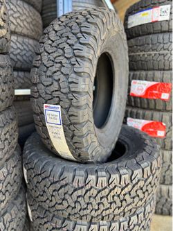 285/70r17 BFGOODRICH All Terrain KO3 4 New Tires mounted and balanced