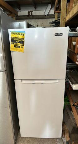 EnergyEfficient Magic Chef Top Mount Refrigerator