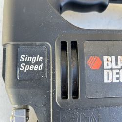 Black And Decker Jigsaw Like New Condition A Perfect Working Condition Very Strong