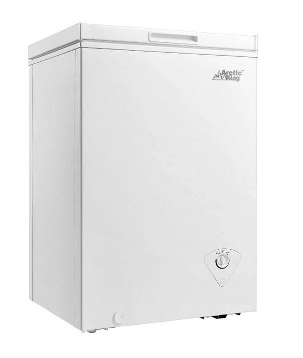 Arctic King Deep Chest Freezer 3.5 CU FT Upright Adjustable Thermostat