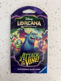 Disney Lorcana: Attack of the Vine! Sleeved Booster Pack