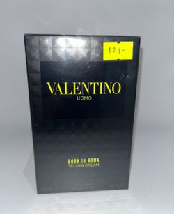 Valentino Uomo Born In Roma Yellow Dream 3.4 Oz Cologne Perfume For Men 