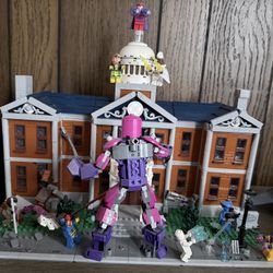 Marvel Comics Lego Xmen 97 Mansion, Cerebro, And Xmen Jet Set