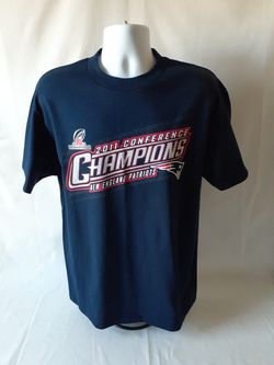 New England Patriots mens short sleeve t-shirt size L