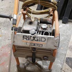 Ridgid Pressure Washer 3000psi 2.6 Gpm