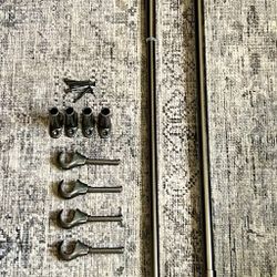 2 Curtain Rods-Expandable 