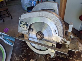 Vintage Stanley Heavy Duty Circular Saw