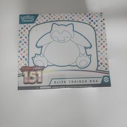 Scarlet&Violet 151 Elite Trainer Box.