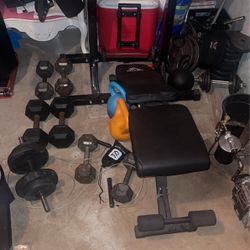 Lot Of Workout Equipment 