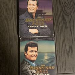 The Rockford Files Season 3 & 4 DVDs New And Sealed