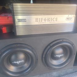 Package Deal 2500 Watt Hifonics Brutus Two Competition 12-in Subwoofers