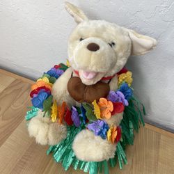 Build-A-Bear Workshop Hawaiian Golden Retriever Plush Stuffed Animal BAB Toy