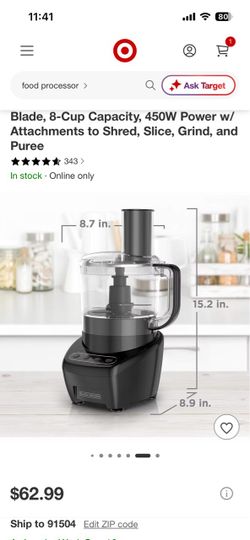 NEW FOOD PROCESSOR