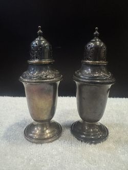 Gorman Silver Plate YC 1568 Salt & Pepper Shaker