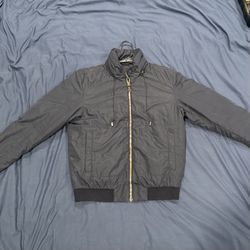 Versace Blue Designer Jacket – Luxury Streetwear – Priced to Sell”