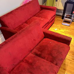 Couch Set (Red) 