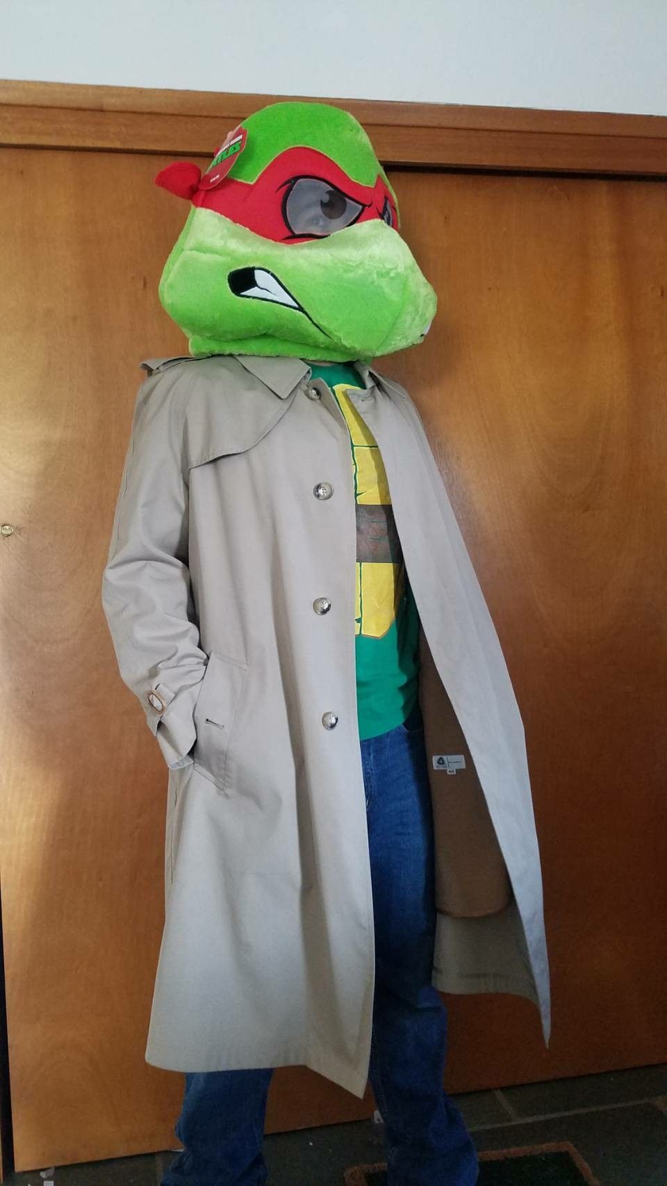 Tmnt Raphael custom Halloween Costume Adult size 40 mens for Sale in Kalispell, MT OfferUp