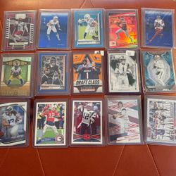 NFL Numbered card lot