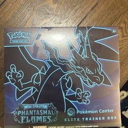 Pokemon Center Mega Evolution Phantasmal Flames Elite Trainer Box (ETB)
