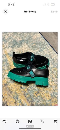 New Ugg Ashton Plush Emerald Green Waterproof Loafers Shoes WOMENS Size 8.5