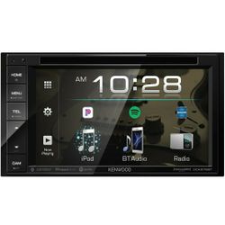 Kenwood DDX276BT 6.2 DVD Receiver with Bluetooth | Double DIN Bluetooth Car Stereo with 6.2 Clear Resistive Touch Panel

