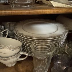 China, Royal Copenhagen Plates, Crystal, Etc