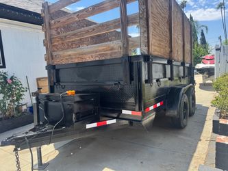 Dump trailer American made built by Aztek