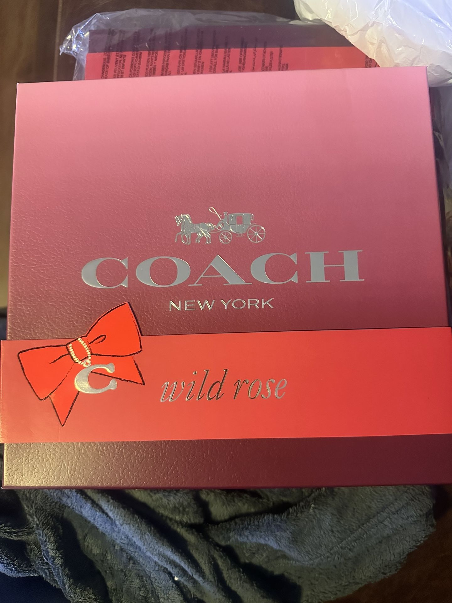 Authentic Coach Wild Rose Perfume Set