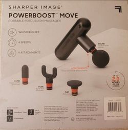 Sharper Image Powerboost Move Portable Percussion Massager