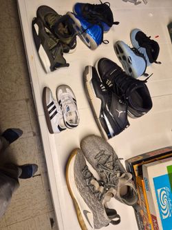 Men shoes , Jordans Lebrons. Kid shoe nike and Adudas
