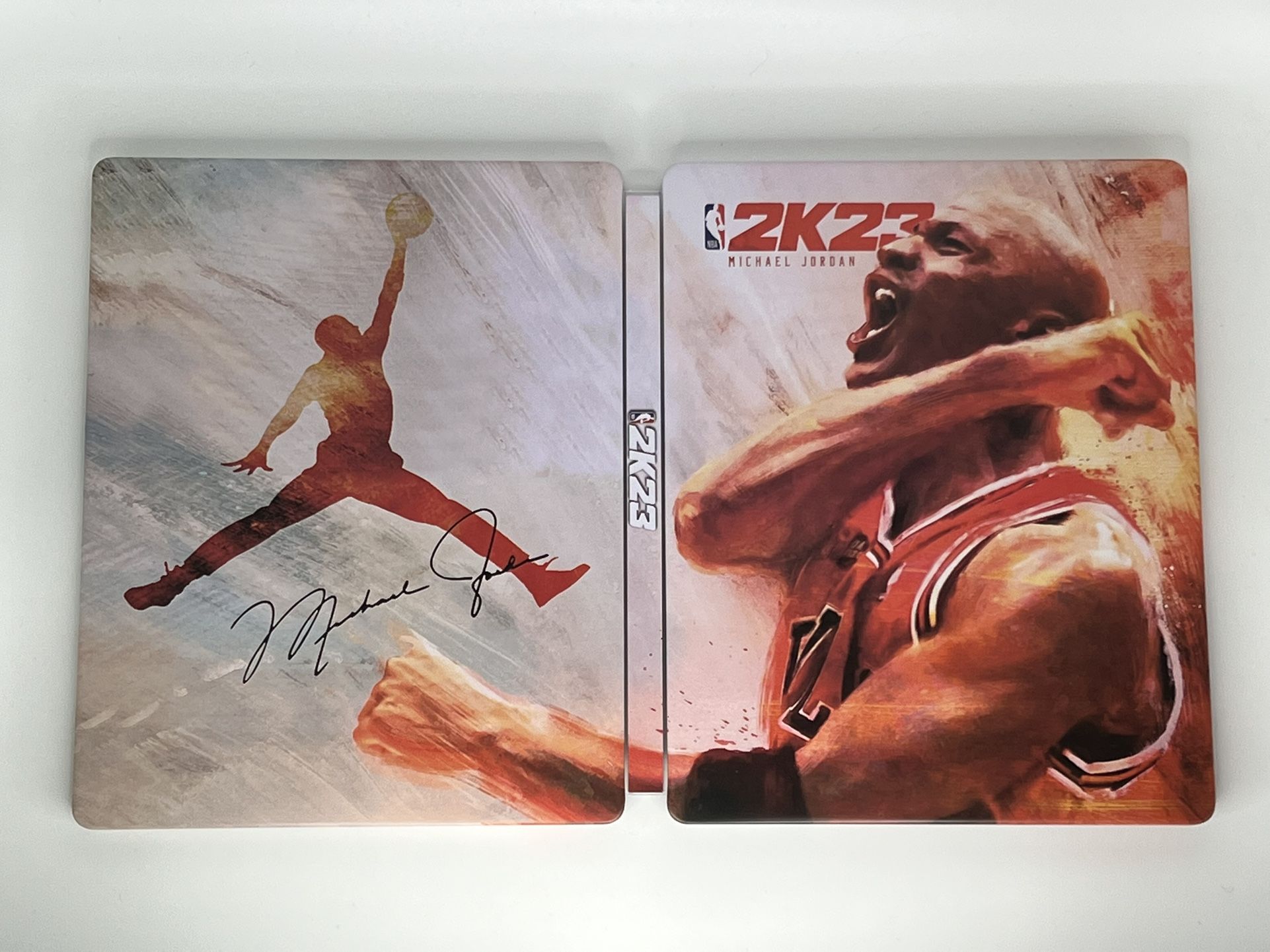 NBA 2K23 Michael Jordan Edition Custom made Steelbook Case only