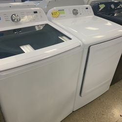  New Scratch And Dent Samsung Top Load Washer And Electric Dryer Set 6 Months Warranty .