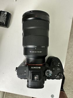 Sony A7iii w 24-70mm G Master Lens