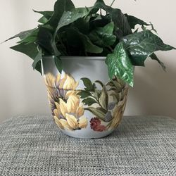 Hand Crafted  Flower Pot