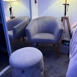 Chair And Ottoman 
