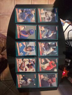 1986 Donruss the rookies cards