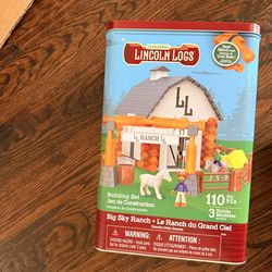 Brand new Lincoln Logs Big Sky Ranch Building Set