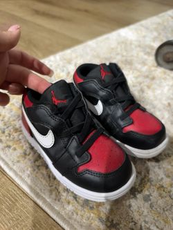 Jordan Toddler Shoes Red And Black Size 8C