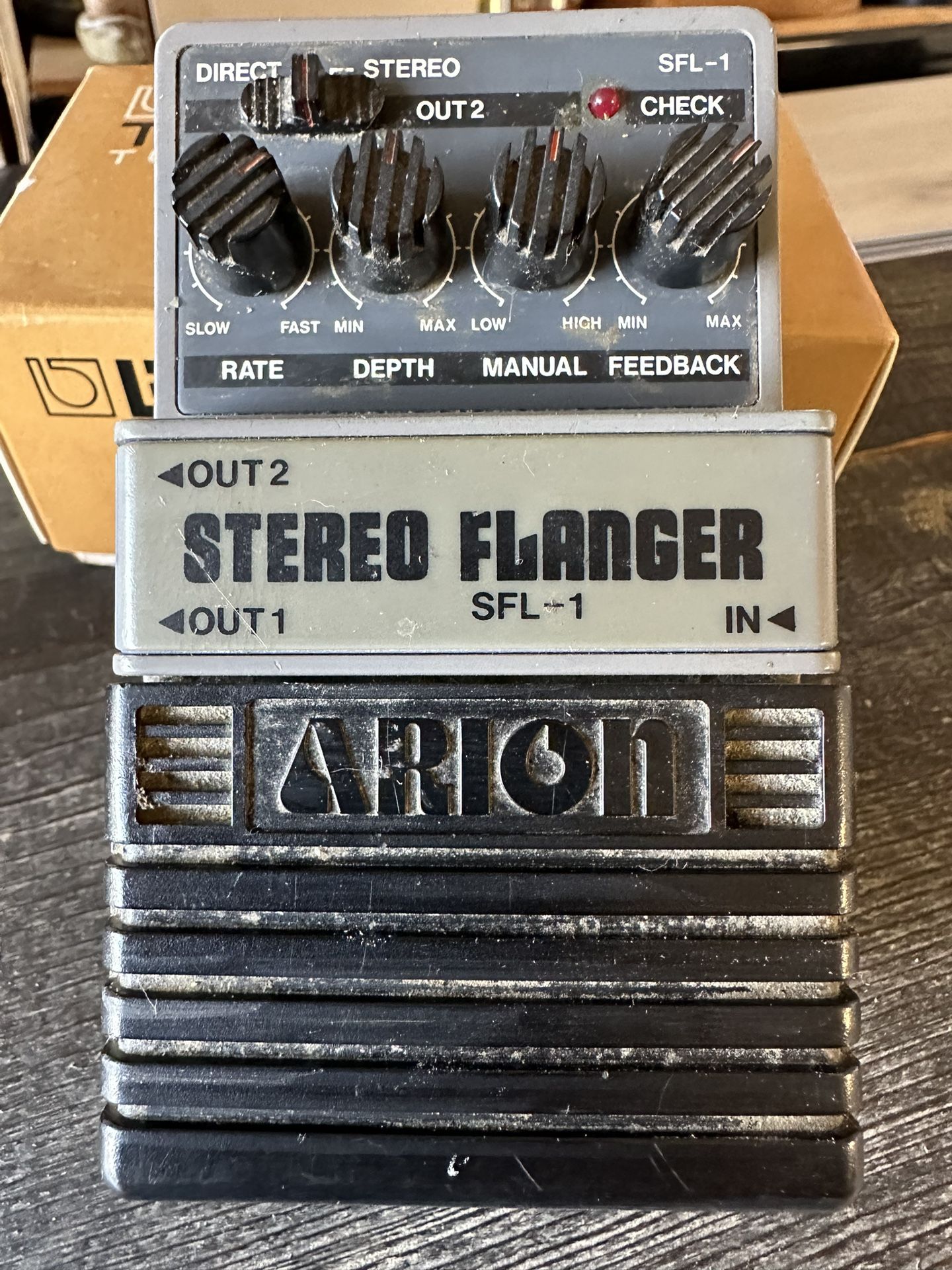 Arilon Stereo Flanger Pedal Great Condition