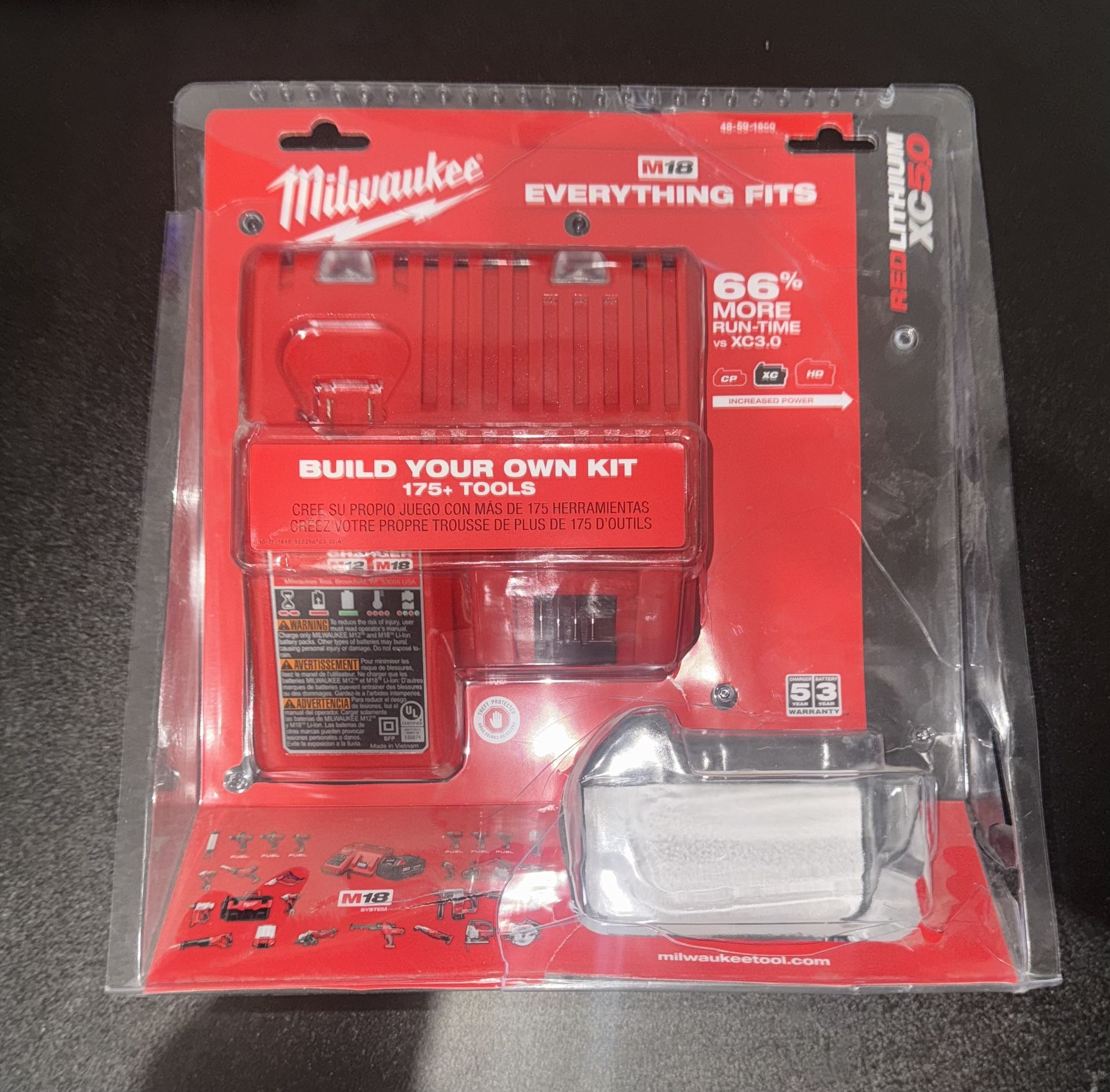 MILWAUKEE M18/M12 CHARGER ONLY