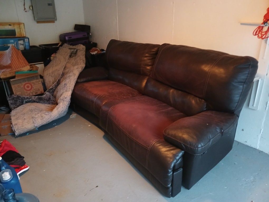 Leather Couch