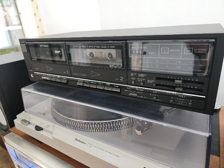 Vintage Dual Cassette Player