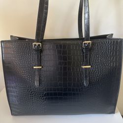 Black Purse / Work Tote Bag