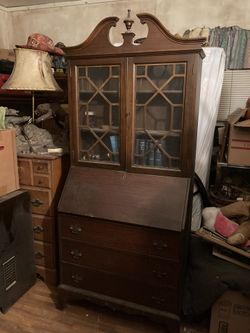 Antique Maddox secretary desk