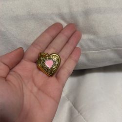 Heart Necklace With Photo Inside 