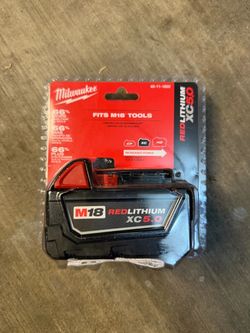 M18 18-Volt 5.0 Ah Lithium-Ion XC Extended Capacity Battery Pack $60